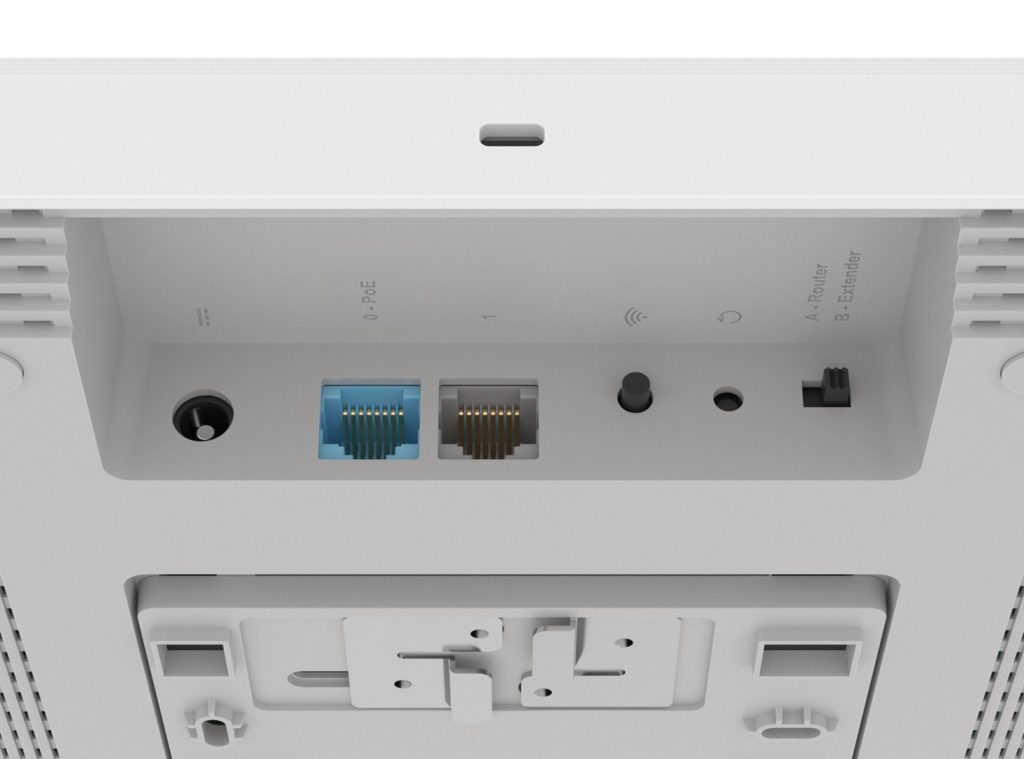Keenetic Orbiter Pro AC1300 Mesh Wi-Fi 5 Router/Extender/Access Point with 2-Port Gigabit Smart Switch and Power over Ethernet