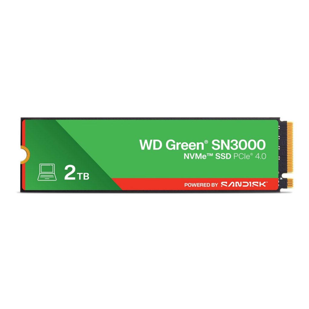SanDisk SN3000 2 TB M.2 PCI Express 4.0 NVMe QLC 3D NAND