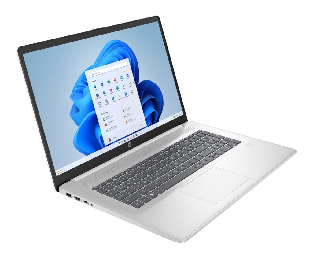 HP 17-cp3216nw AMD Ryzen™ 7 7730U Laptop 43.9 cm (17.3") Full HD Display 16 GB DDR4 SDRAM 512 GB SSD Wi-Fi 6 (802.11ax) Windows 11 Home Silver