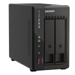 QNAP TS-253E NAS Tower Intel® Celeron® J6412 8 GB 0 TB QNAP QTS Black