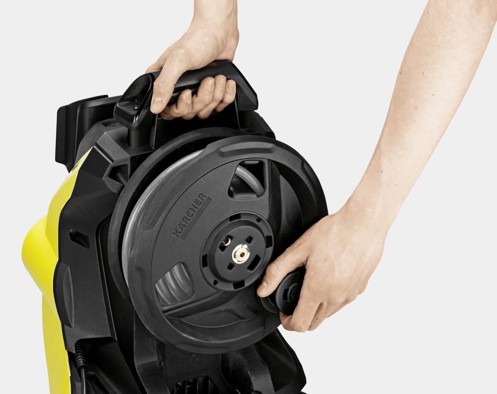 Kärcher K 7 Premium Smart Control Flex Home pressure washer Upright Electric 600 l/h Black, Yellow