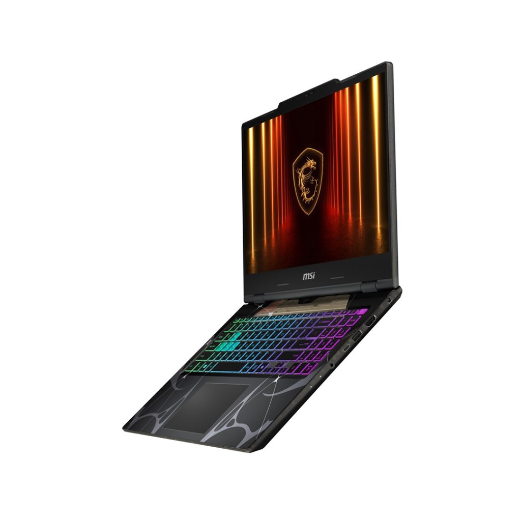 MSI Cyborg 15 B2RWFKG-038XPL Intel Core 7 240H Laptop 39.6 cm (15.6") Full HD 16 GB DDR5-SDRAM 512 GB SSD NVIDIA GeForce RTX 5060 Wi-Fi 6E (802.11ax) NoOS Black
