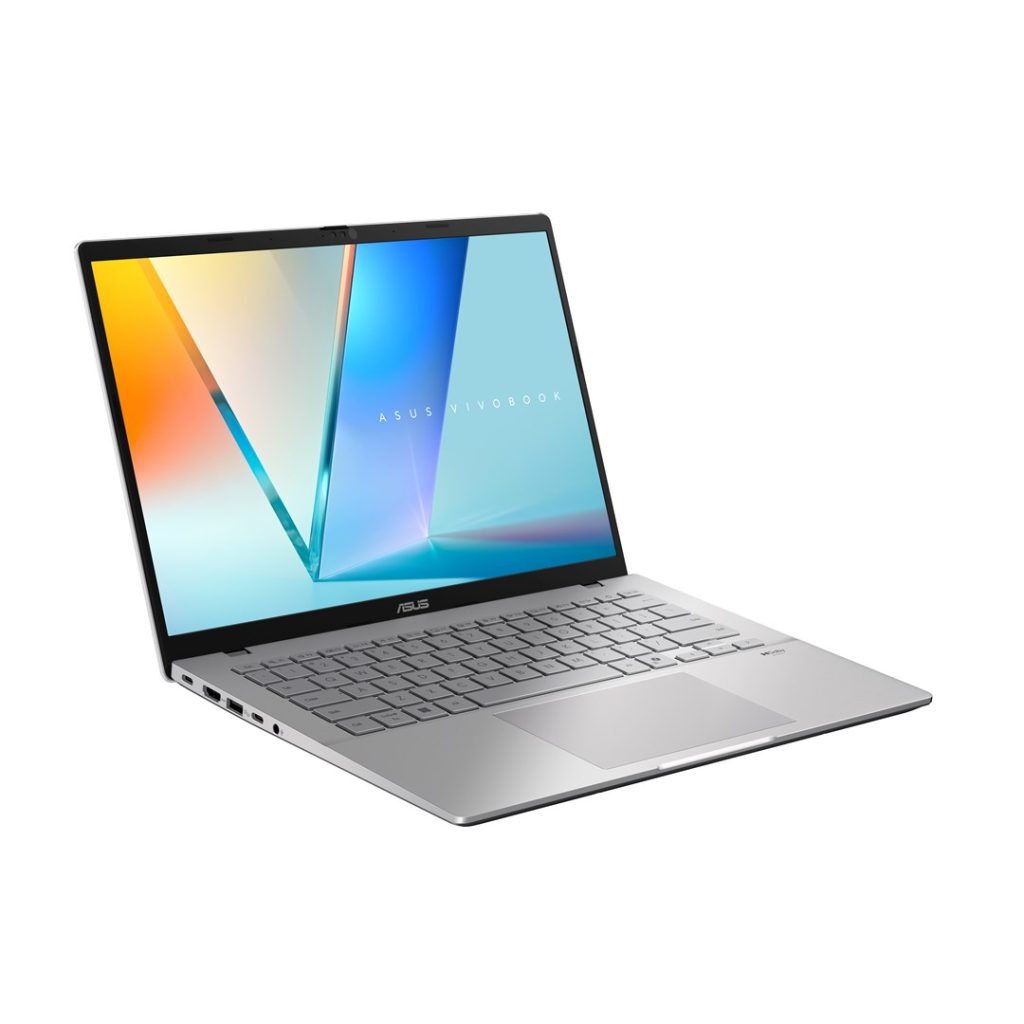 ASUS Vivobook S14 M3407GA-SF013W Ryzen AI 7 445 14.0" WUXGA 60Hz 300 nits 16GB DDR5 512GB SSD Radeon Graphics FHD webcam 70Wh battery Windows 11 Aluminium Cool Silver