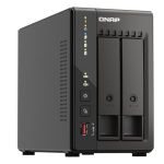 QNAP TS-253E NAS Tower Intel® Celeron® J6412 8 GB 0 TB QNAP QTS Black