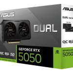 ASUS Dual NVIDIA GeForce RTX 5050 8 GB OC graphics card
