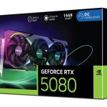 PNY GeForce RTX 5080 ARGB OC - 16 GB GDDR7 graphics card
