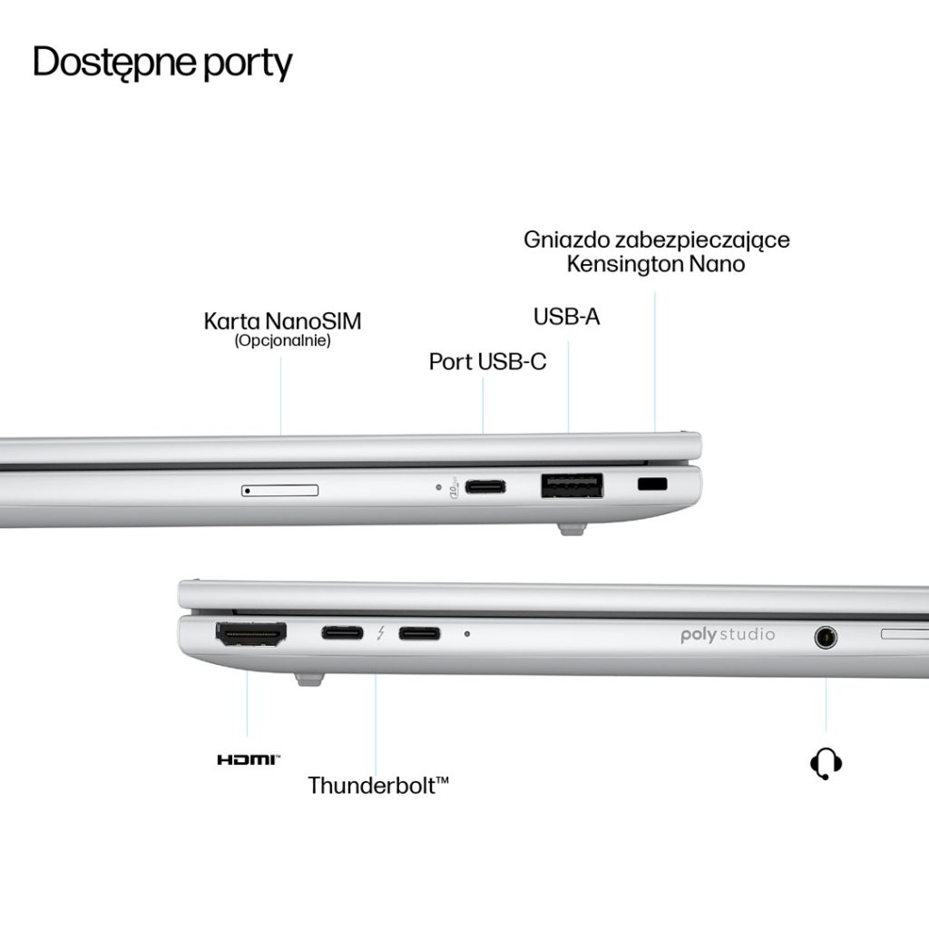 HP EliteBook 8 G1i Next Gen AI PC Copilot+ PC Intel Core Ultra 7 258V laptop 35.6 cm (14") WUXGA 32 GB LPDDR5x-SDRAM 512 GB SSD Wi-Fi 7 (802.11be) Windows 11 Pro silver